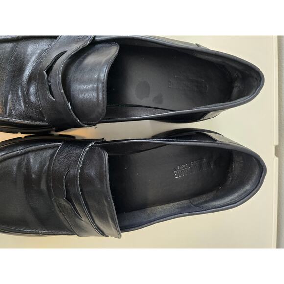 Cushionaire Chunky Black Lug Sole Loafers Womens 11 Platform Memory Foam Y2K - Picture 9 of 10